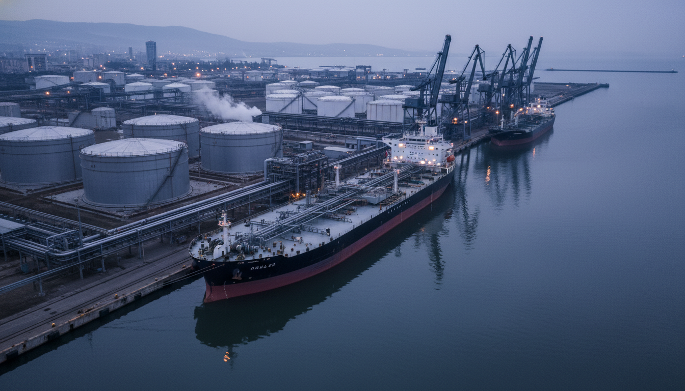 Georgia’s fuel exports jump sevenfold in Q1 2026 on Russian oil influx